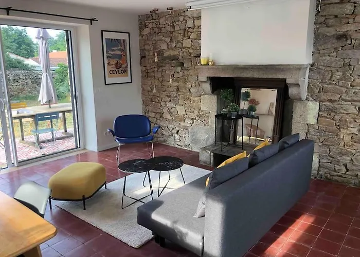 Charmante Maison En Pierre 펜션 Maisdon-sur-Sevre